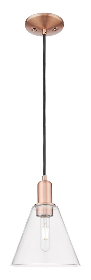 Innovations - 716-1P-AC-GBC-82 - One Light Mini Pendant - Arcadia - Antique Copper