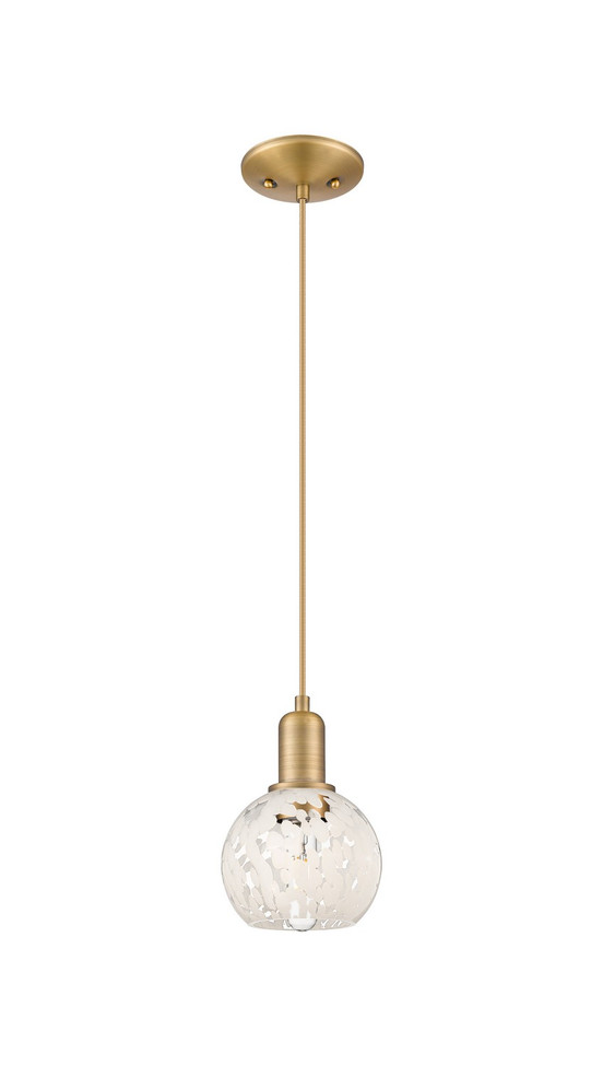 Innovations - 716-1P-BB-G1216-6WM - One Light Mini Pendant - Arcadia - Brushed Brass