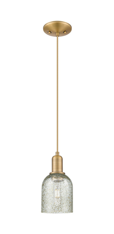 Innovations - 716-1P-BB-G257 - One Light Mini Pendant - Arcadia - Brushed Brass