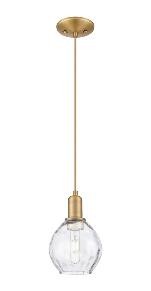 Innovations - 716-1P-BB-G362 - One Light Mini Pendant - Arcadia - Brushed Brass