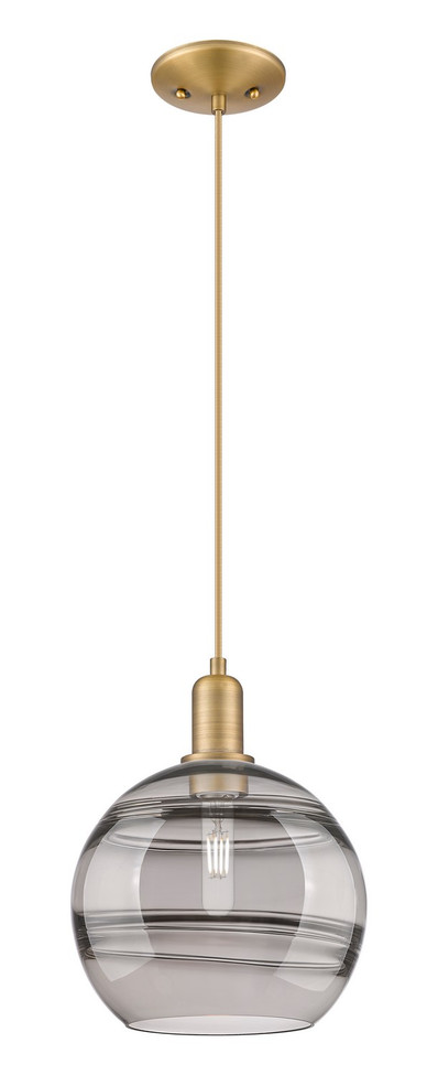 Innovations - 716-1P-BB-G556-10SM - One Light Mini Pendant - Arcadia - Brushed Brass