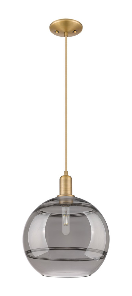 Innovations - 716-1P-BB-G556-12SM - One Light Mini Pendant - Arcadia - Brushed Brass