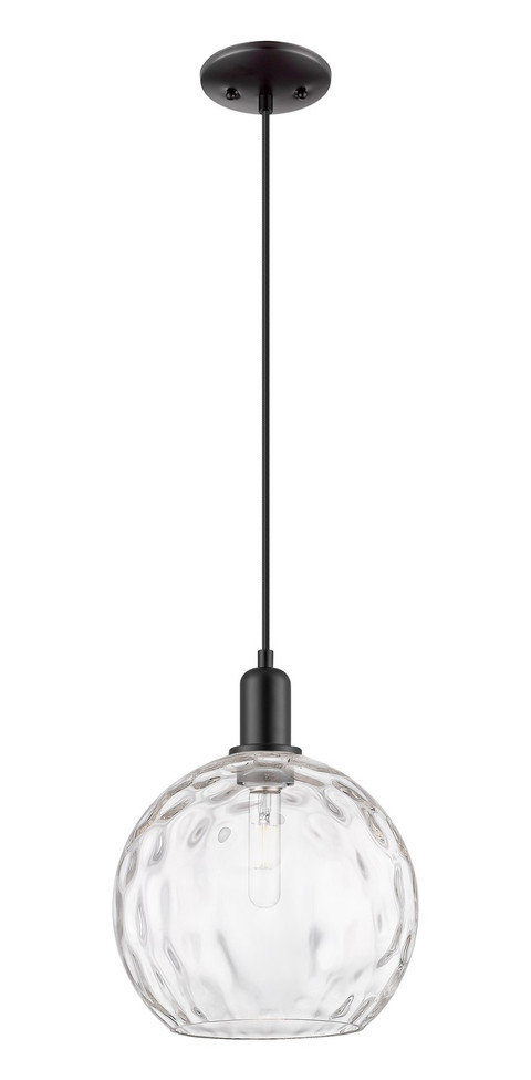 Innovations - 716-1P-BK-G1215-10 - One Light Mini Pendant - Arcadia - Matte Black