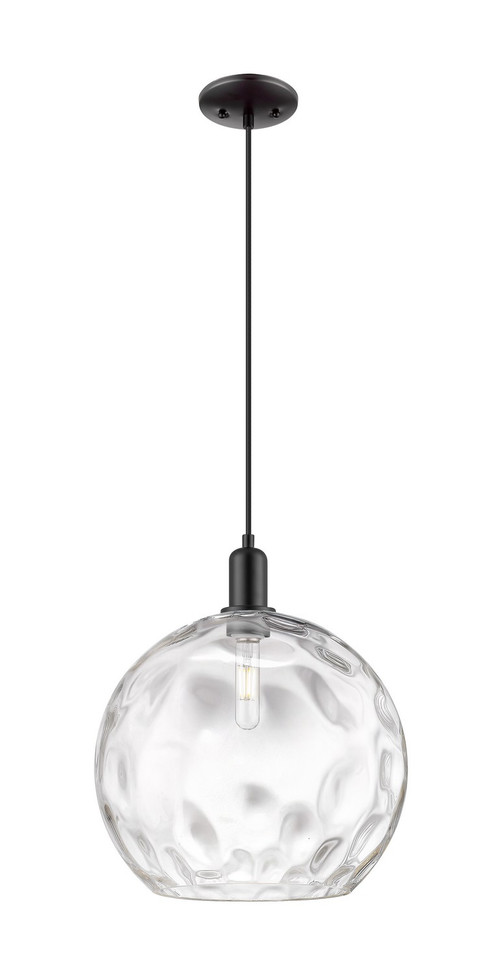 Innovations - 716-1P-BK-G1215-14 - One Light Mini Pendant - Arcadia - Matte Black
