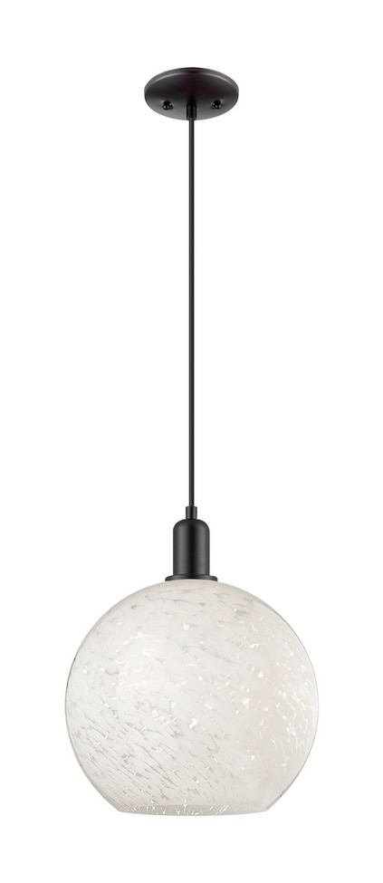 Innovations - 716-1P-BK-G1216-12WM - One Light Mini Pendant - Arcadia - Matte Black