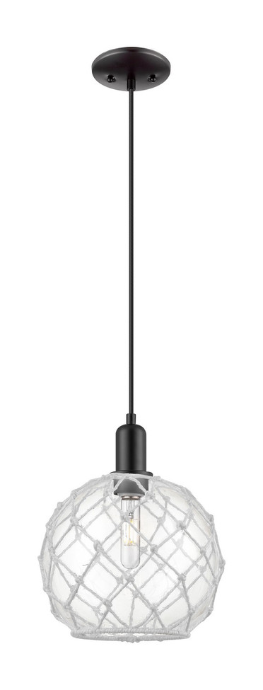 Innovations - 716-1P-BK-G122-10RW - One Light Mini Pendant - Arcadia - Matte Black