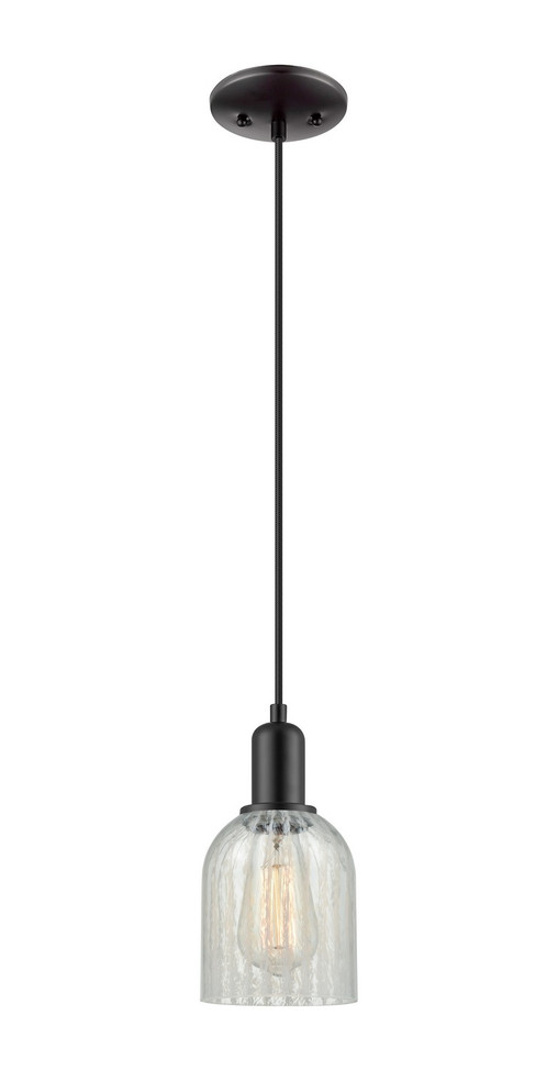Innovations - 716-1P-BK-G2511 - One Light Mini Pendant - Arcadia - Matte Black