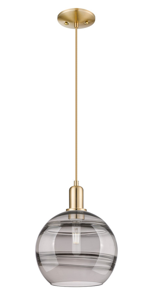 Innovations - 716-1P-CB-G556-10SM - One Light Mini Pendant - Arcadia - Champagne Bronze