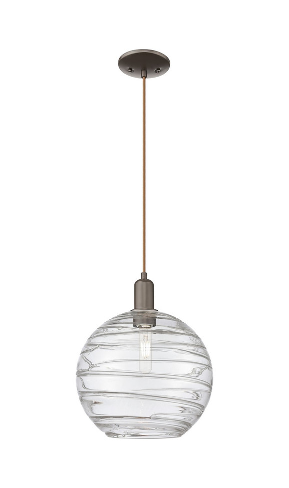 Innovations - 716-1P-OB-G1213-12CL - One Light Mini Pendant - Arcadia - Oil Rubbed Bronze