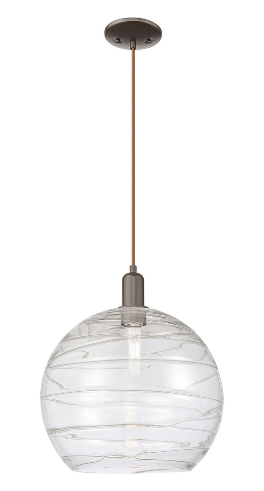 Innovations - 716-1P-OB-G1213-14CL - One Light Mini Pendant - Arcadia - Oil Rubbed Bronze