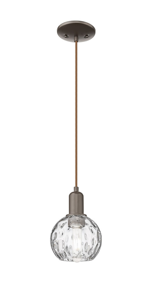 Innovations - 716-1P-OB-G1215-6 - One Light Mini Pendant - Arcadia - Oil Rubbed Bronze