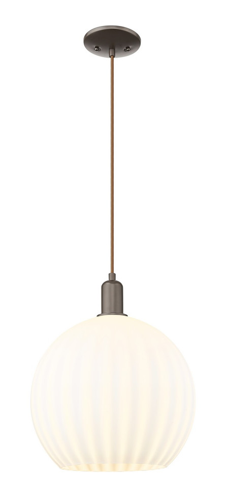 Innovations - 716-1P-OB-G1217-14WV - One Light Mini Pendant - Arcadia - Oil Rubbed Bronze