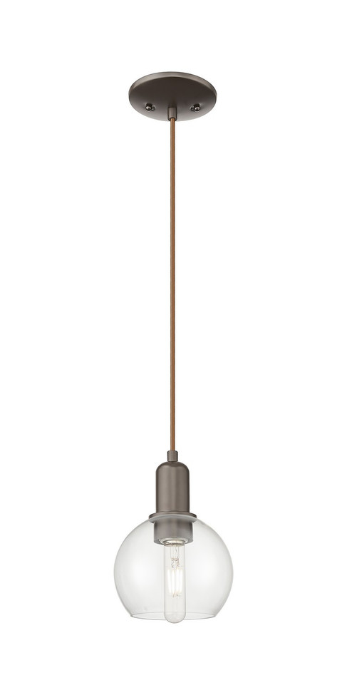 Innovations - 716-1P-OB-G122-6 - One Light Mini Pendant - Arcadia - Oil Rubbed Bronze