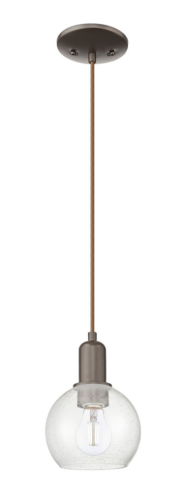 Innovations - 716-1P-OB-G124-6 - One Light Mini Pendant - Arcadia - Oil Rubbed Bronze