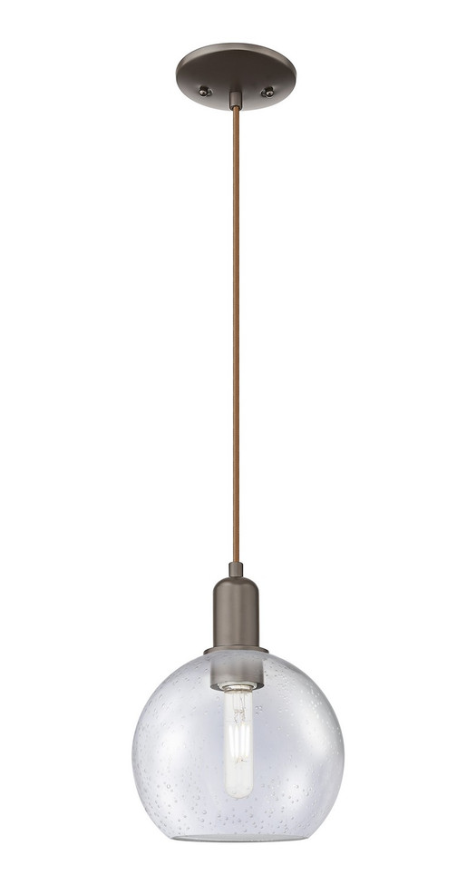 Innovations - 716-1P-OB-G124-8 - One Light Mini Pendant - Arcadia - Oil Rubbed Bronze