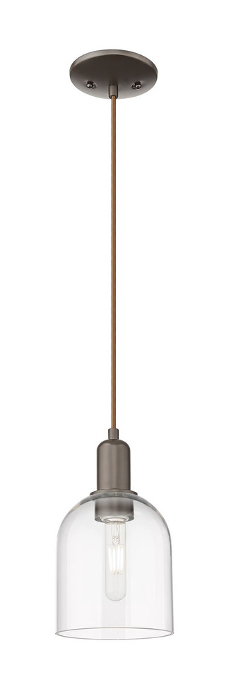 Innovations - 716-1P-OB-G558-6CL - One Light Mini Pendant - Arcadia - Oil Rubbed Bronze