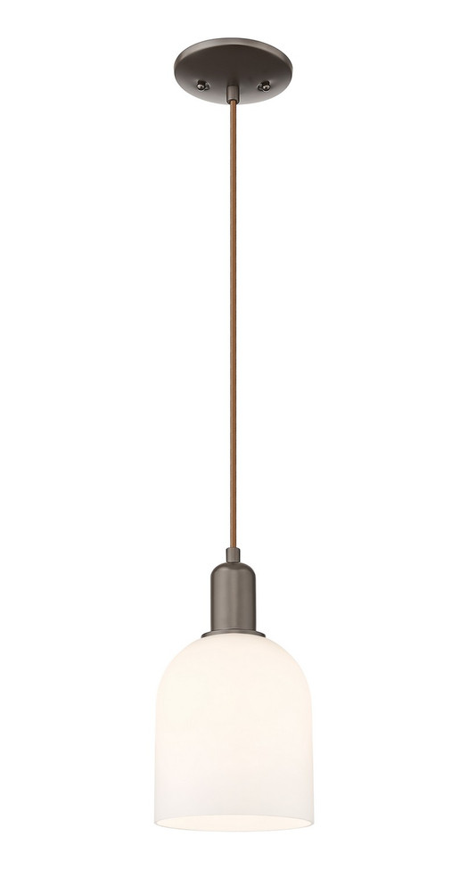 Innovations - 716-1P-OB-G558-6GWH - One Light Mini Pendant - Arcadia - Oil Rubbed Bronze
