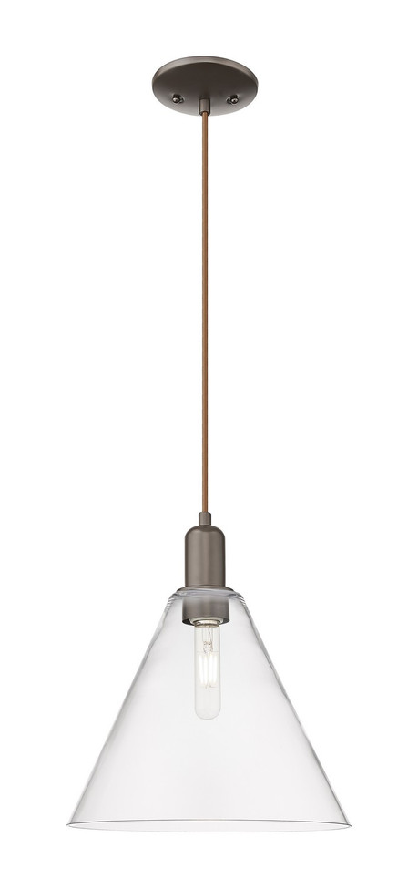 Innovations - 716-1P-OB-GBC-122 - One Light Mini Pendant - Arcadia - Oil Rubbed Bronze