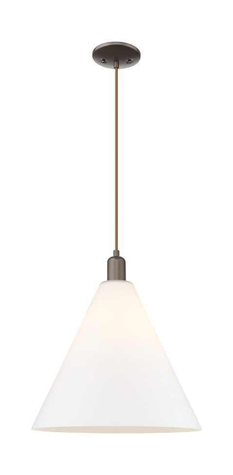 Innovations - 716-1P-OB-GBC-161 - One Light Mini Pendant - Arcadia - Oil Rubbed Bronze