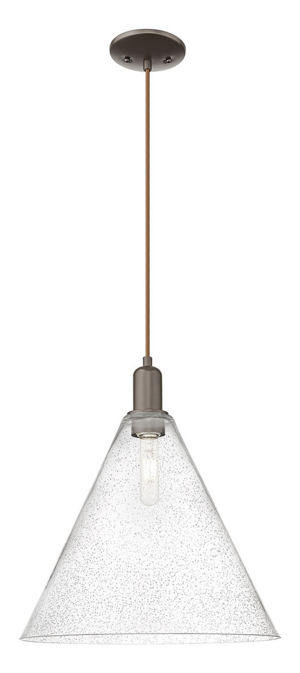 Innovations - 716-1P-OB-GBC-164 - One Light Mini Pendant - Arcadia - Oil Rubbed Bronze