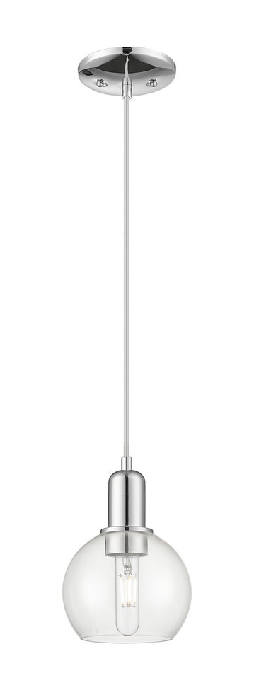 Innovations - 716-1P-PC-G122-6 - One Light Mini Pendant - Arcadia - Polished Chrome