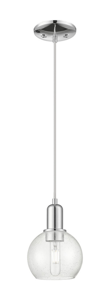 Innovations - 716-1P-PC-G124-6 - One Light Mini Pendant - Arcadia - Polished Chrome