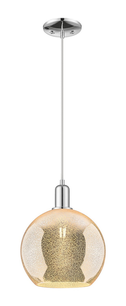 Innovations - 716-1P-PC-G128-10 - One Light Mini Pendant - Arcadia - Polished Chrome