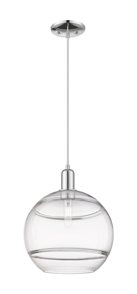 Innovations - 716-1P-PC-G556-12CL - One Light Mini Pendant - Arcadia - Polished Chrome