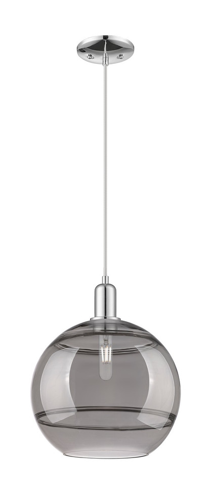 Innovations - 716-1P-PC-G556-12SM - One Light Mini Pendant - Arcadia - Polished Chrome