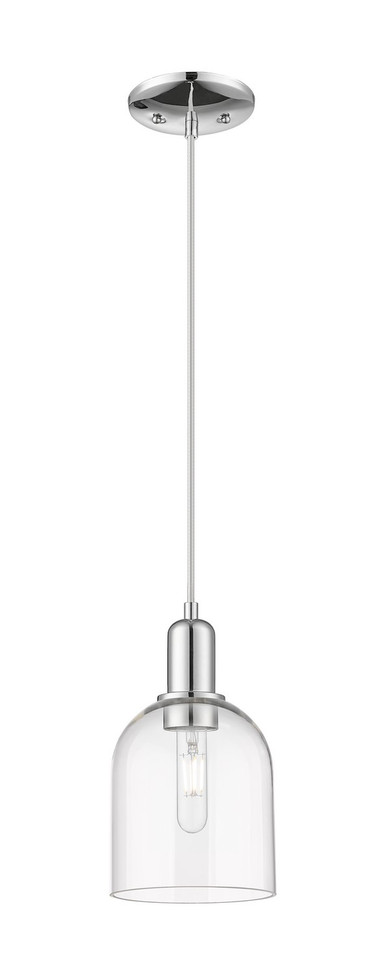 Innovations - 716-1P-PC-G558-6CL - One Light Mini Pendant - Arcadia - Polished Chrome