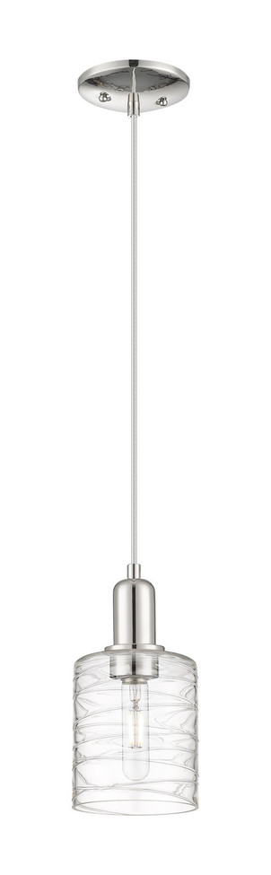 Innovations - 716-1P-PN-G1113 - One Light Mini Pendant - Arcadia - Polished Nickel