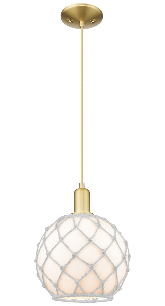 Innovations - 716-1P-SG-G121-10RW - One Light Mini Pendant - Arcadia - Satin Gold