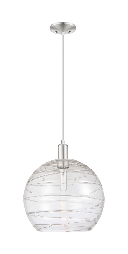 Innovations - 716-1P-SN-G1213-14CL - One Light Mini Pendant - Arcadia - Brushed Satin Nickel