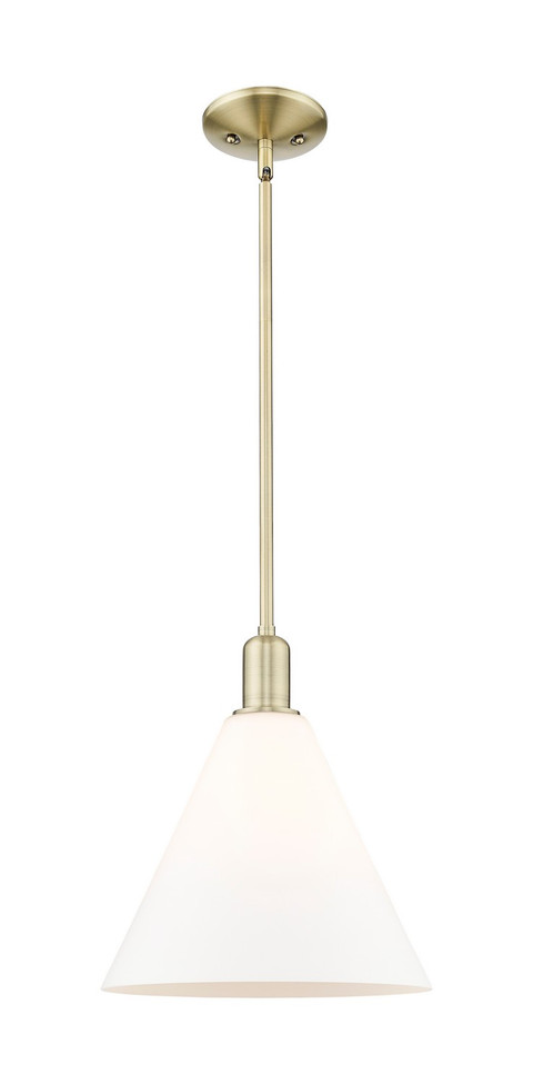 Innovations - 716-1S-AB-GBC-121 - One Light Mini Pendant - Arcadia - Antique Brass