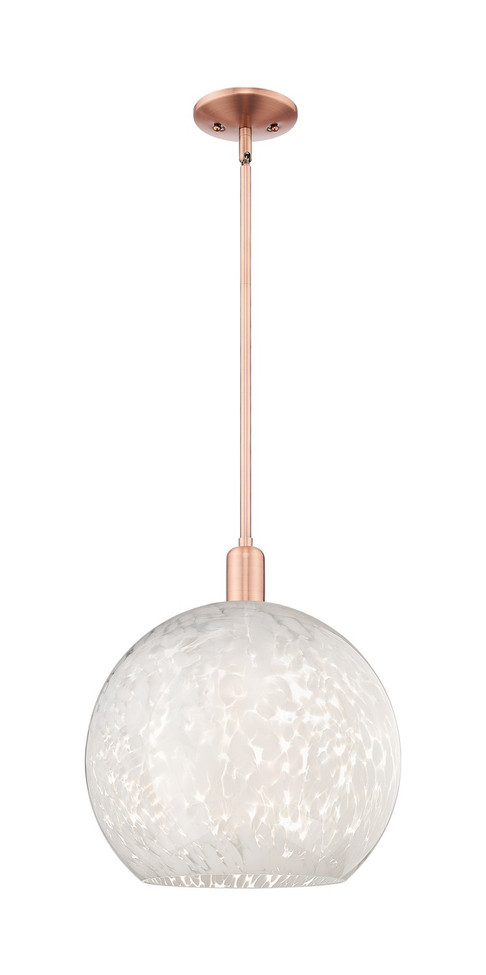 Innovations - 716-1S-AC-G1216-14WM - One Light Mini Pendant - Arcadia - Antique Copper