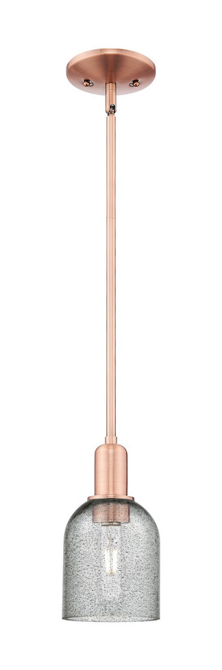 Innovations - 716-1S-AC-G257 - One Light Mini Pendant - Arcadia - Antique Copper