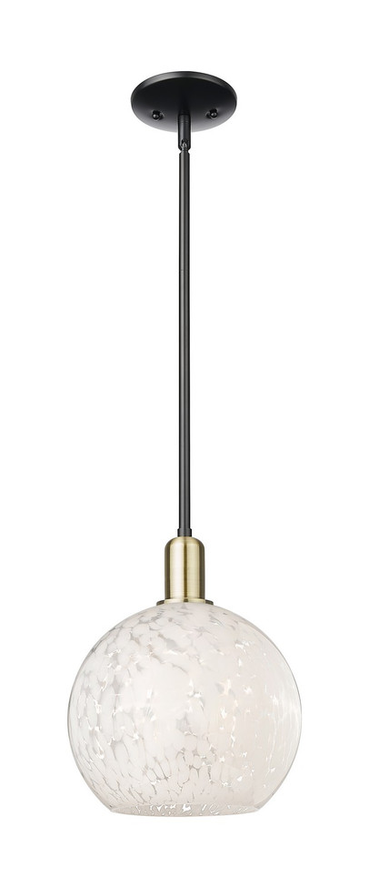Innovations - 716-1S-BAB-G1216-10WM - One Light Mini Pendant - Arcadia - Black Antique Brass