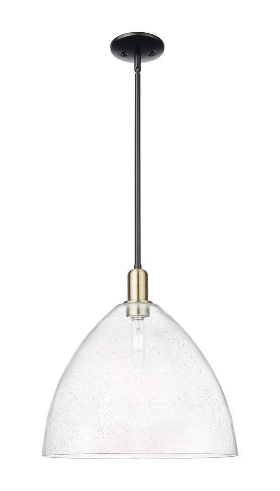 Innovations - 716-1S-BAB-GBD-164 - One Light Mini Pendant - Arcadia - Black Antique Brass