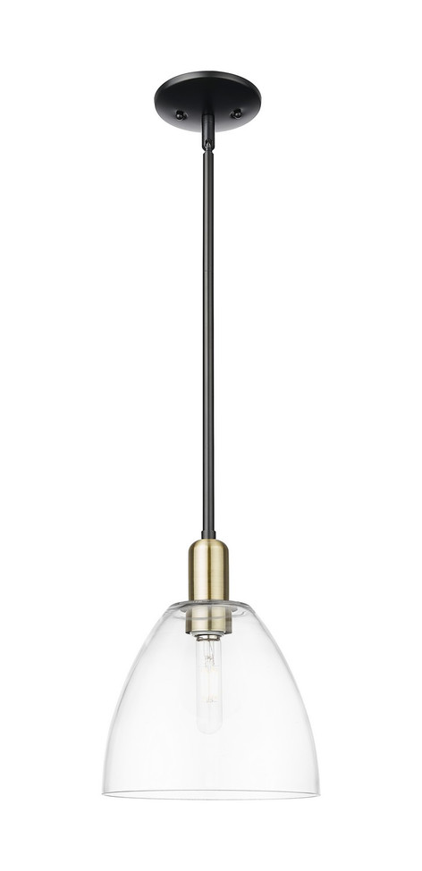 Innovations - 716-1S-BAB-GBD-92 - One Light Mini Pendant - Arcadia - Black Antique Brass