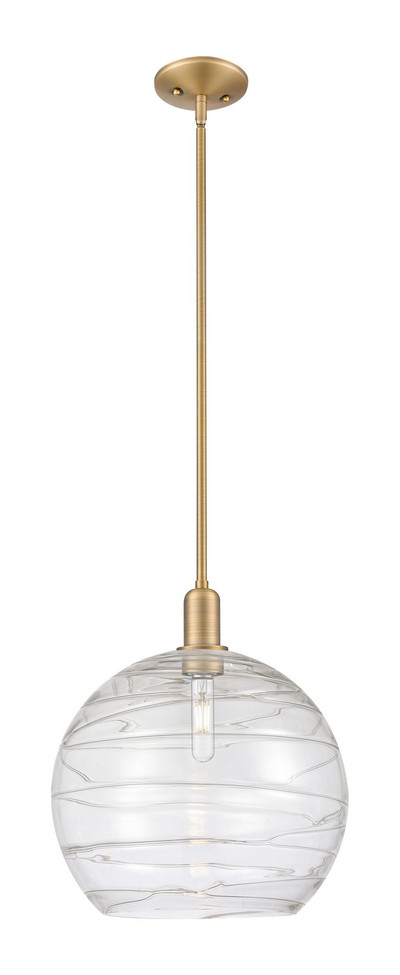 Innovations - 716-1S-BB-G1213-14CL - One Light Mini Pendant - Arcadia - Brushed Brass