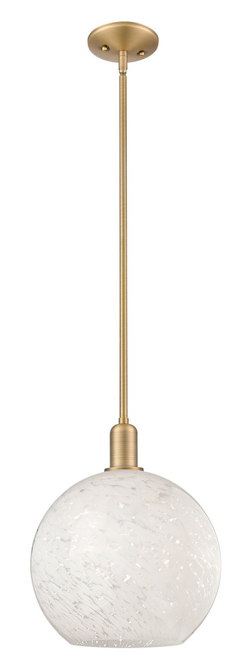 Innovations - 716-1S-BB-G1216-12WM - One Light Mini Pendant - Arcadia - Brushed Brass