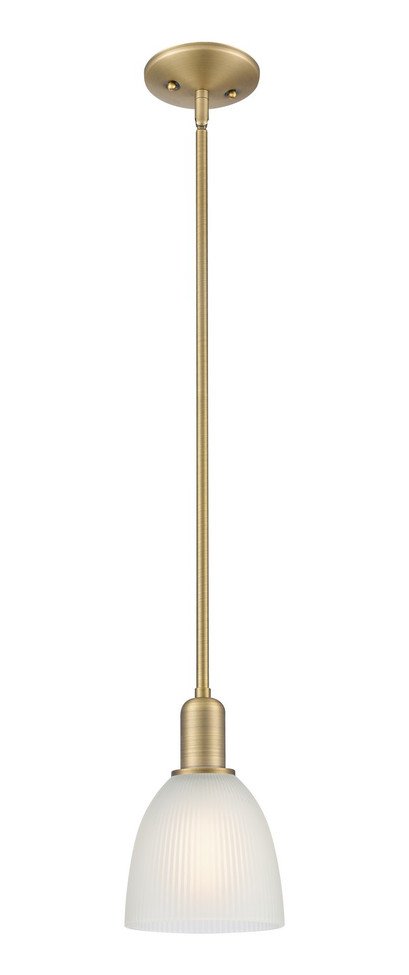 Innovations - 716-1S-BB-G381 - One Light Mini Pendant - Arcadia - Brushed Brass