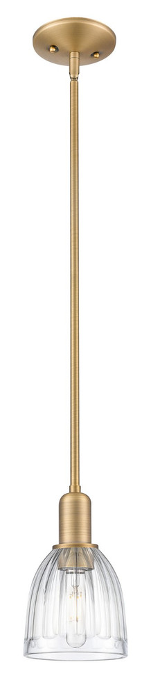 Innovations - 716-1S-BB-G442 - One Light Mini Pendant - Arcadia - Brushed Brass