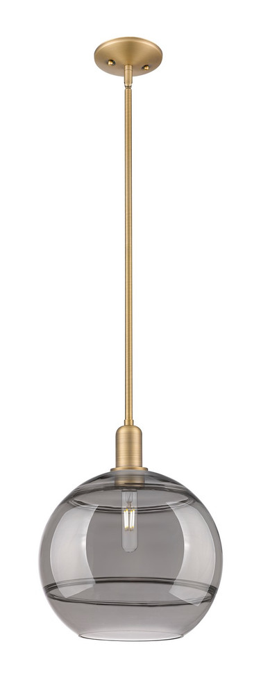 Innovations - 716-1S-BB-G556-12SM - One Light Mini Pendant - Arcadia - Brushed Brass