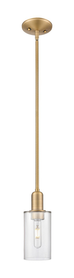 Innovations - 716-1S-BB-G802 - One Light Mini Pendant - Arcadia - Brushed Brass