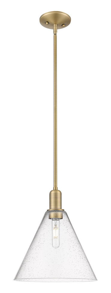 Innovations - 716-1S-BB-GBC-124 - One Light Mini Pendant - Arcadia - Brushed Brass
