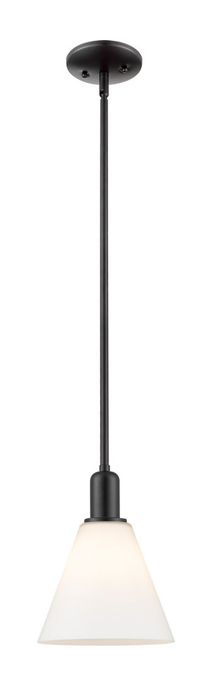 Innovations - 716-1S-BK-GBC-81 - One Light Mini Pendant - Arcadia - Matte Black