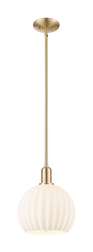 Innovations - 716-1S-CB-G1217-10WV - One Light Mini Pendant - Arcadia - Champagne Bronze