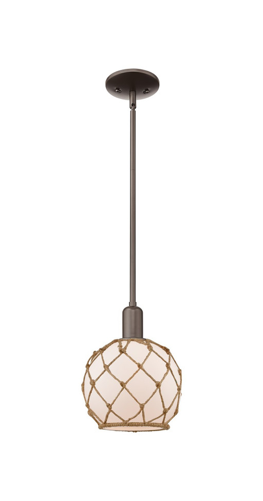 Innovations - 716-1S-OB-G121-8RB - One Light Mini Pendant - Arcadia - Oil Rubbed Bronze