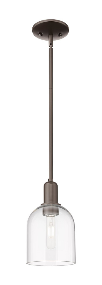 Innovations - 716-1S-OB-G558-6CL - One Light Mini Pendant - Arcadia - Oil Rubbed Bronze